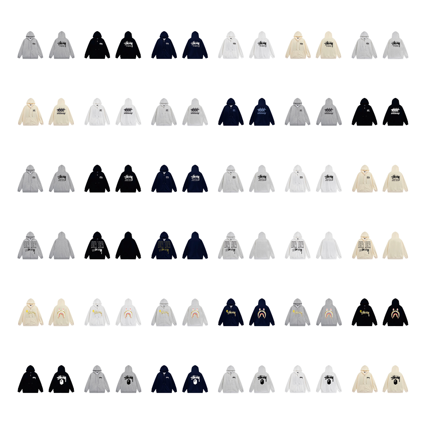 STU hooded sweatshirt collection 5