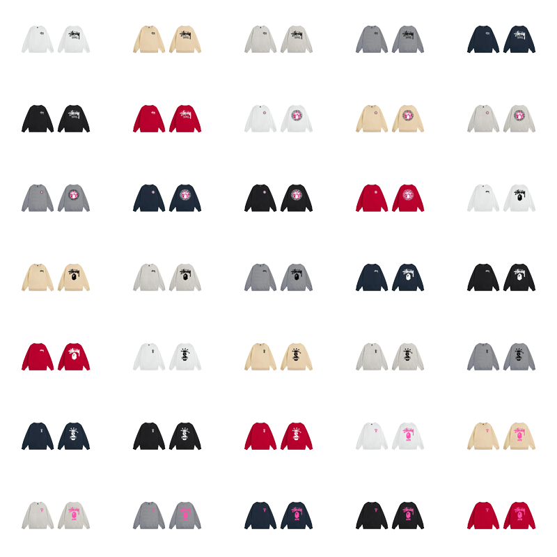 STU hooded sweatshirt collection 11