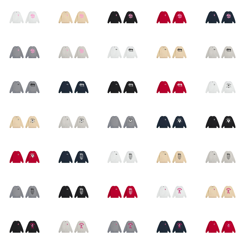 STU hooded sweatshirt collection 12