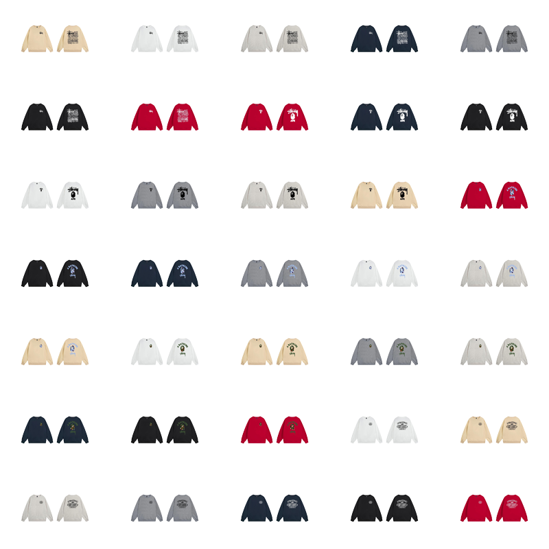 STU hooded sweatshirt collection 13
