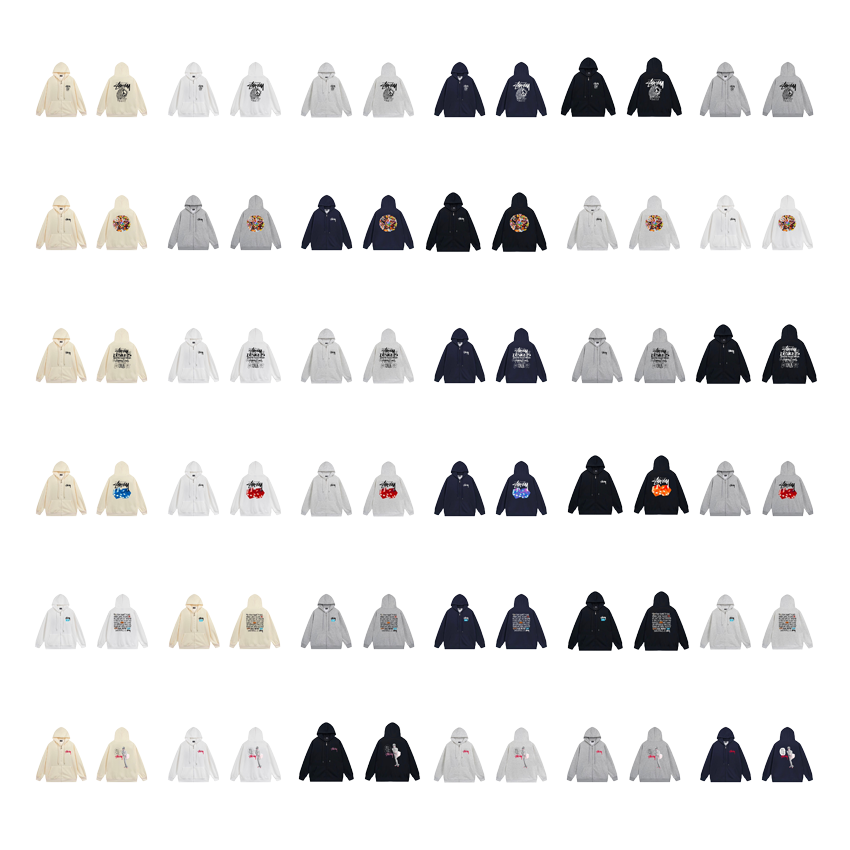 STU hooded sweatshirt collection 21