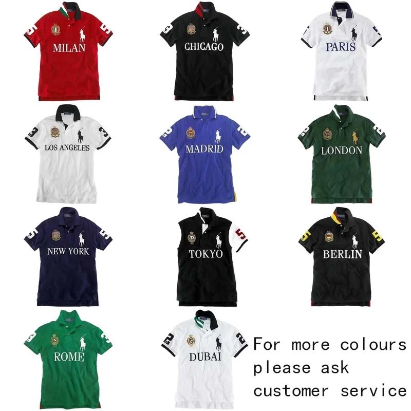 Rl polo shirt short sleeve t-shirt city edition