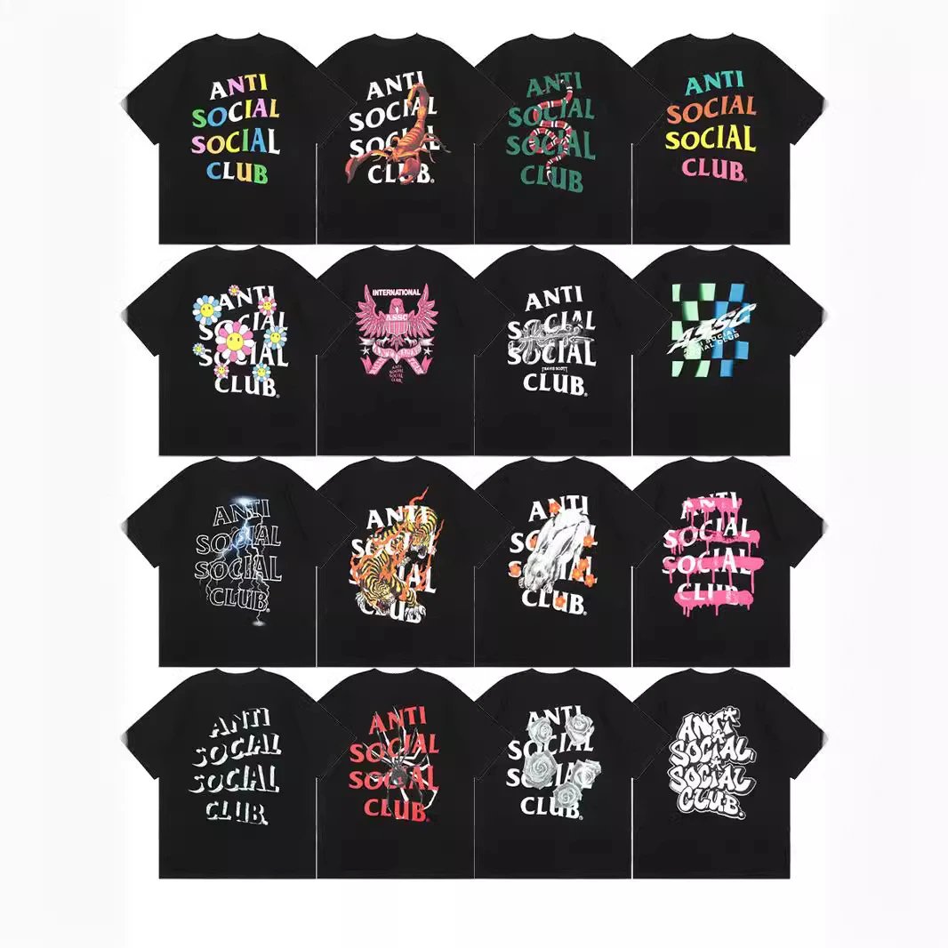 Men's and women's loose casual short-sleeved T-shirts