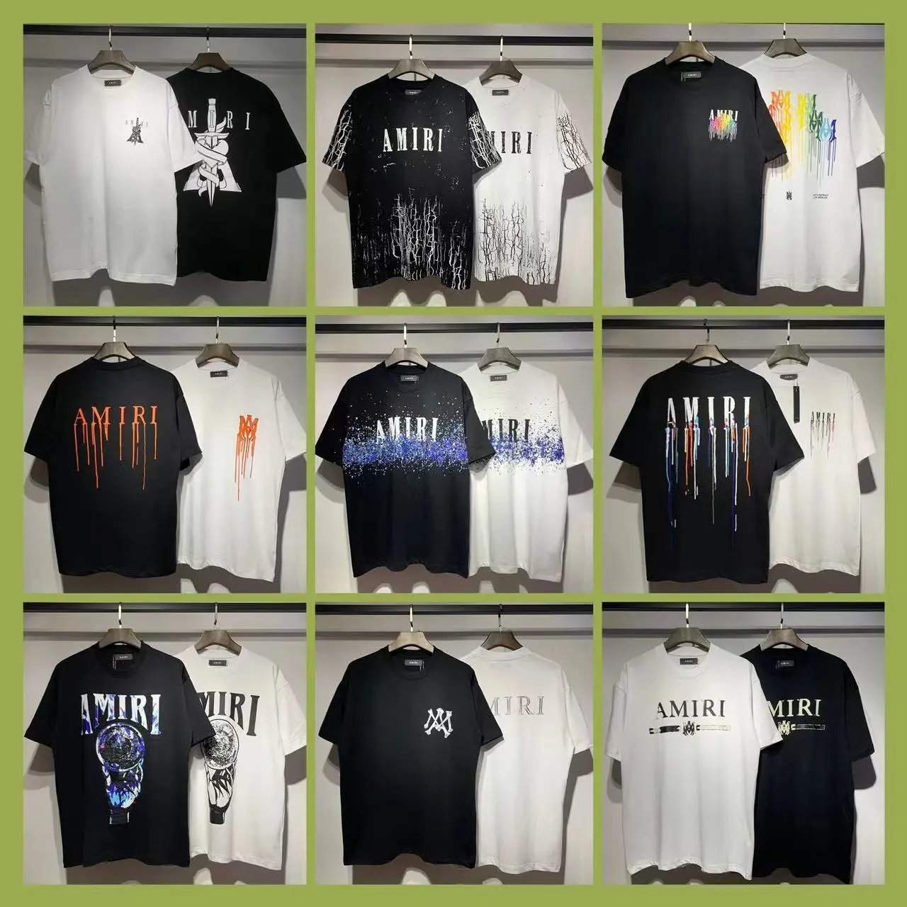 Loose t-shirts for men, casual half-sleeved tops for women