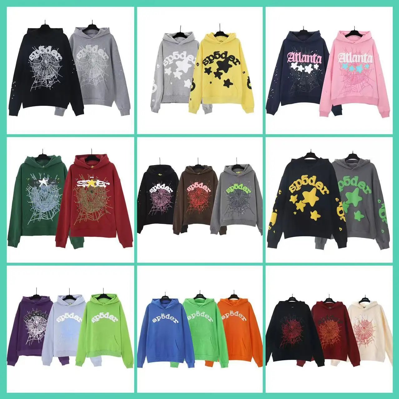 Hooded casual loose sweatshirt for men and women