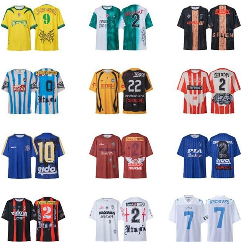 Digital graphic print mesh jersey men's short-sleeved T-shirt