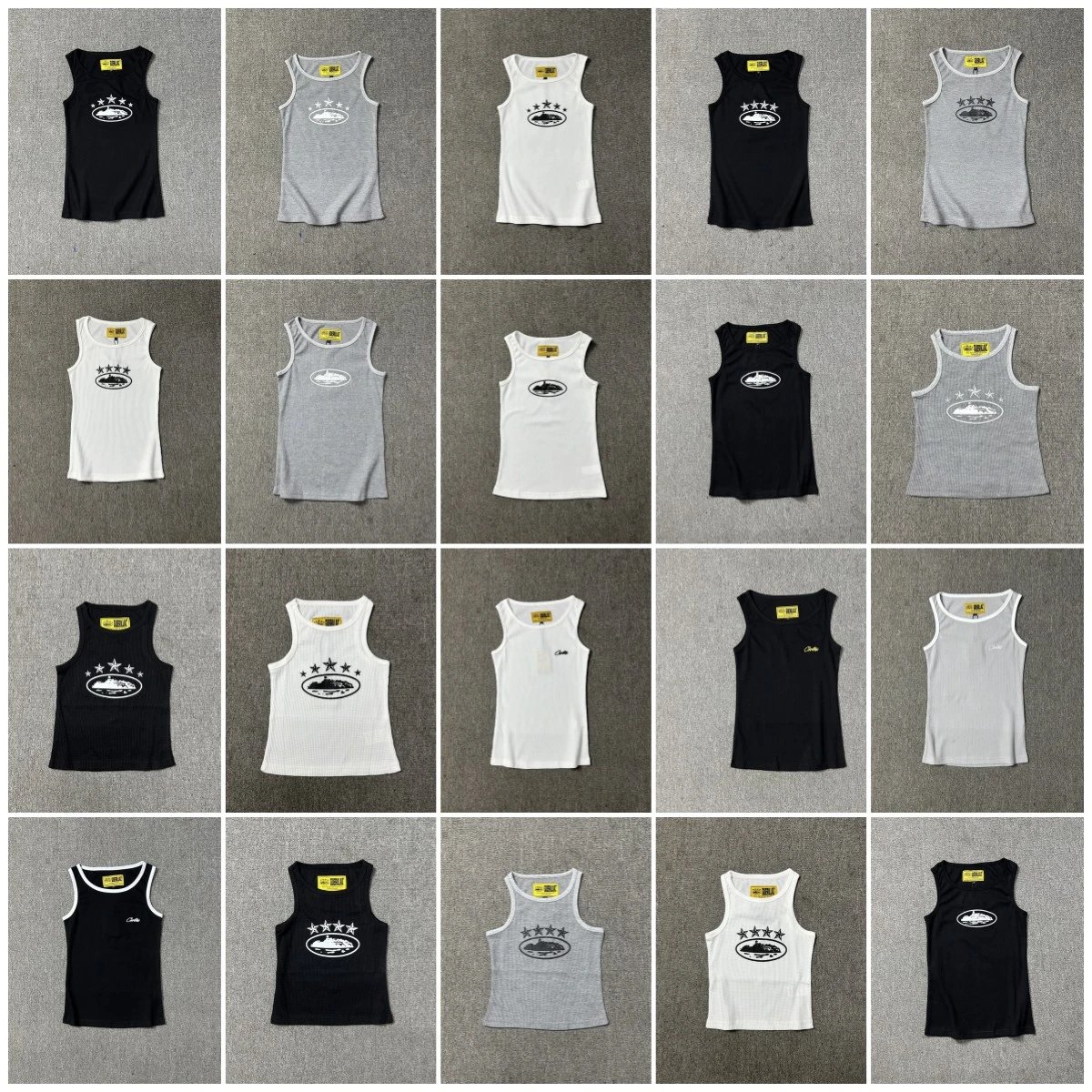 High street summer loose casual vests for men and women
