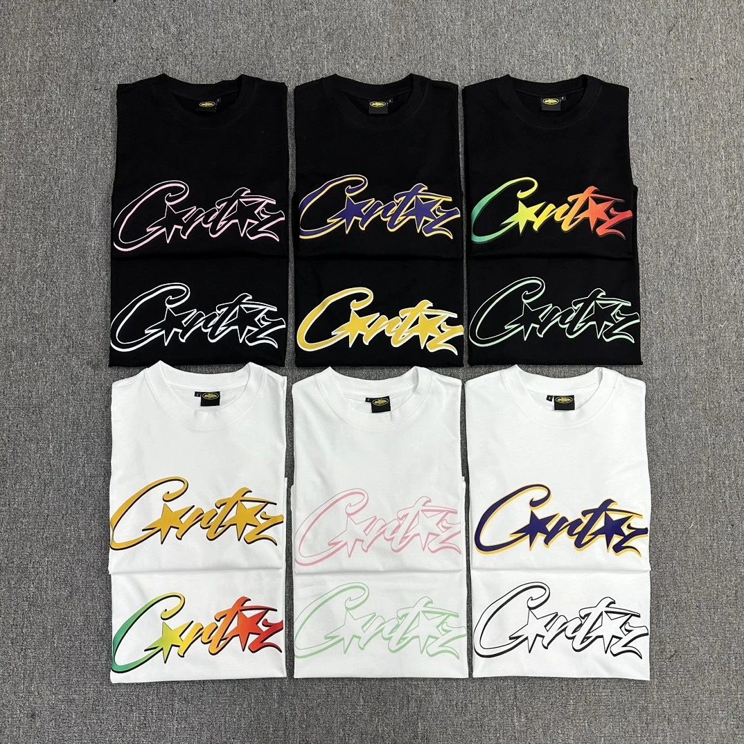Men's and women's casual short-sleeved T-shirts