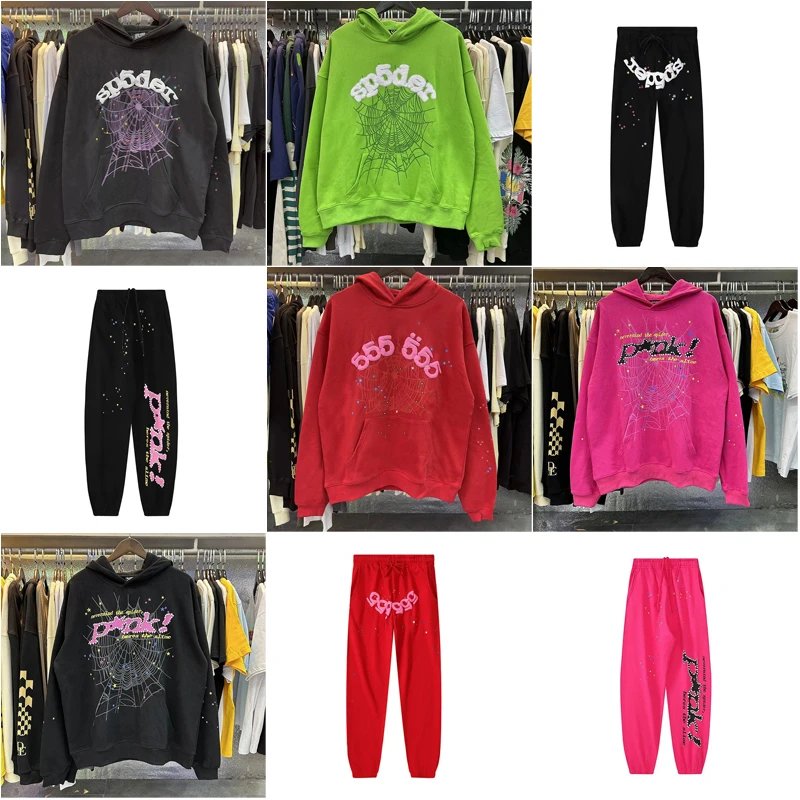 Men and women couple sweatshirt hoodie set